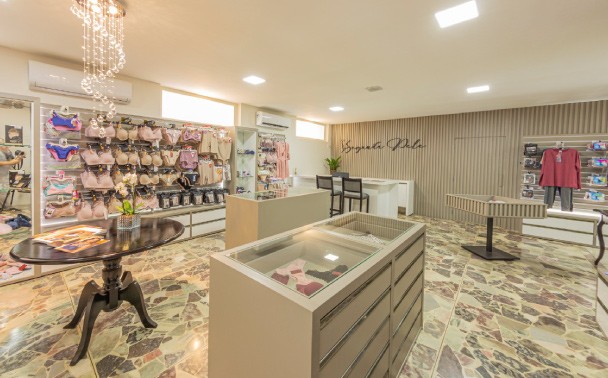 Interior Loja Segunda Pele